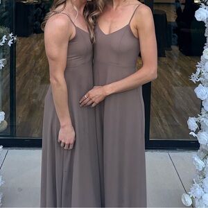 Show Me Your Mumu Brown chiffon Bridesmaid dresses
